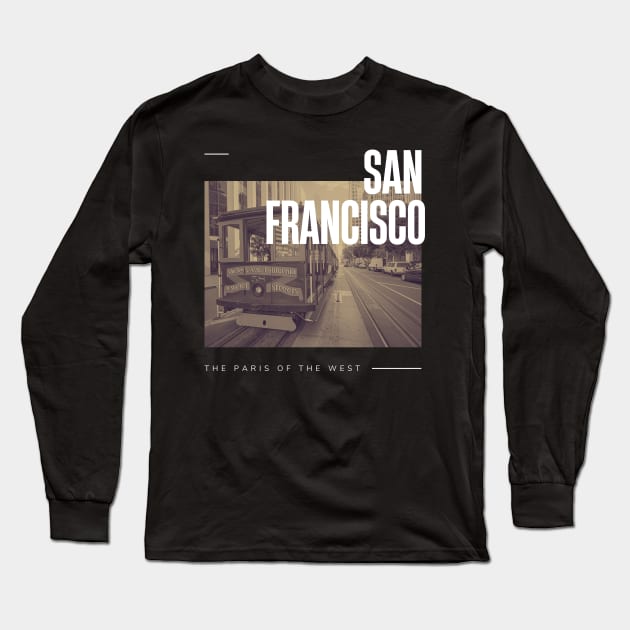 San Francisco city Long Sleeve T-Shirt by Innboy